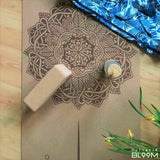 HIGH PERFORMANCE CORK YOGA MAT | ELEPHANT OR MANDALA PATTERN
