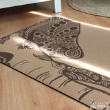 HIGH PERFORMANCE CORK YOGA MAT | ELEPHANT OR MANDALA PATTERN