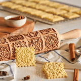 ROLLINGART EMBOSSED ROLLING PIN | LOVELY PATTERNS