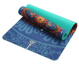 PREMIUM TPE SUEDE YOGA MAT | BLOOM BOHO