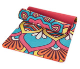 PREMIUM TPE SUEDE YOGA MAT | BLOOM BOHO