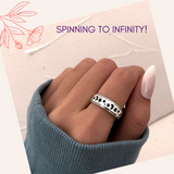 ANXIETY RELIEF SPINNER RING | STAINLESS STEEL COLLECTION