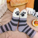THICK WARM SOCKS | KAWAII CAT PAW