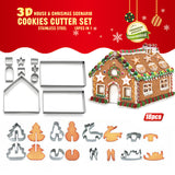 3D PUZZLE COOKIE CUTTER SET