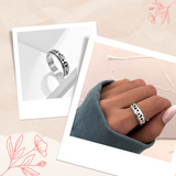 ANXIETY RELIEF SPINNER RING | STAINLESS STEEL COLLECTION