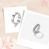 ANXIETY RELIEF SPINNER RING | STAINLESS STEEL COLLECTION