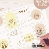 Printable Affirmation Cards ,Daily Positive Affirmations ,Affirmation Deck ,Motivational Cards ,Manifestation Cards, Positivity Cards Digital, Printable gift, Anxiety Coping Cards, Positive quotes printable, self love print at home, vision board kit, mystical pdf, Pastel colors , Manifesting mindset , Self help printable ,Digital Planner Stickers , Bullet Journal ,Gift for mom , Gift for her