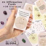 Printable Affirmation Cards ,Daily Positive Affirmations ,Affirmation Deck ,Motivational Cards ,Manifestation Cards, Positivity Cards Digital, Printable gift, Anxiety Coping Cards, Positive quotes printable, self love print at home, vision board kit, mystical pdf, Pastel colors , Manifesting mindset , Self help printable ,Digital Planner Stickers , Bullet Journal ,Gift for mom , Gift for her