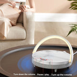 3-in-1 PORTABLE BEDSIDE LAMP WITH BLUETOOTH SPEAKER & WIRELESS CHARGER | ELYPSE PRO