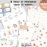 Back to school bundle printables kit , Affirmation Cards Printable For Kids, Motivational Cards, Positivity Cards, Daily positive Affirmation, Kids affirmations, encouragement Cards, gift for kids, back to school supplies png , self love cards for kids, children affirmation digital download