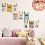 PRINTABLE AFFIRMATION CARDS FOR KIDS SPANISH | BACK TO SCHOOL KIT | AFIRMACIONES EN ESPAÑOL | BOHO