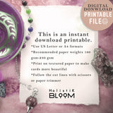 Printable Affirmation Cards ,Daily Positive Affirmations ,Affirmation Deck ,Motivational Cards ,Manifestation Cards Positivity Cards Digital,Printable gift, Anxiety Coping Cards,positive quotes printable, self love print at home, vision board kit, mystical, pastel colors