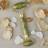 GUA SHA SCULPTOR & FACIAL ROLLER | GREEN JADE BASIC GIFT BOX