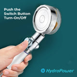 360 HYDROPOWER SHOWER HEAD | THE ULTIMATE SPA SHOWER HEAD