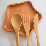 BAMBOO CUTLERY SET -ECO FRIENDLY PORTABLE CUTLERY