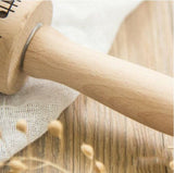 EMBOSSED ROLLING PIN | MUSIC PATTERN 35 cm