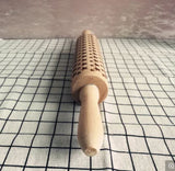EMBOSSED ROLLING PIN | STAR PATTERN 39 cm