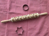 ROLLINGART EMBOSSED ROLLING PIN | LOVELY PATTERNS