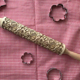 ROLLINGART EMBOSSED ROLLING PIN | LOVELY PATTERNS