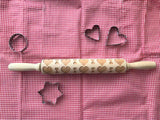 ROLLINGART EMBOSSED ROLLING PIN | LOVELY PATTERNS