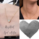 OPAL MOONSTONE GOLD NECKLACE | HEALING STONES