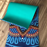 PREMIUM TPE SUEDE YOGA MAT | BLOOM BOHO