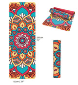 PREMIUM TPE SUEDE YOGA MAT | BLOOM BOHO