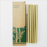REUSABLE BAMBOO STRAWS