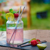 COLORFUL REUSABLE STAINLESS STEEL STRAWS