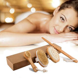 ANTICELLULITE MASSAGE BRUSH SET