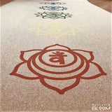 HIGH-PERFORMANCE CORK YOGA MAT | BODY ALIGNMENT OR CHAKRA PATTERN