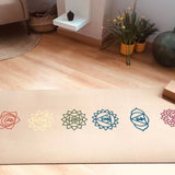 HIGH-PERFORMANCE CORK YOGA MAT | BODY ALIGNMENT OR CHAKRA PATTERN
