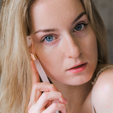 LUXURY GIFT BOX GUA SHA SCULPTOR & FACIAL ROLLER ROSE QUARTZ