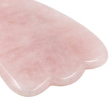 GUA SHA | NATURAL GREEN JADE & ROSE QUARTZ