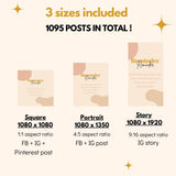 THE ULTIMATE SOCIAL MEDIA BUNDLE | 365 POSTS DONE FOR YOU | GOOD VIBES COLLECTION