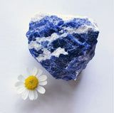 BLUE SODALITE MALA BRACELET-LOTUS