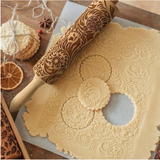 ROLLINGART EMBOSSING ROLLING PIN | CHRISTMAS PATTERNS