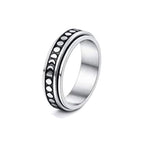 ANXIETY RELIEF SPINNER RING | STAINLESS STEEL COLLECTION