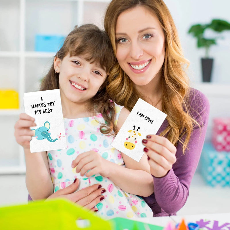 PRINTABLE AFFIRMATION CARDS FOR KIDS BACK TO SCHOOL KIT | MOTIVATIONAL CARDS FOR CHILDREN | BOHO