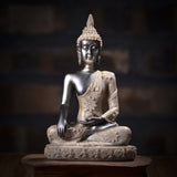 SANDSTONE SITTING BUDDHA