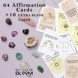 Printable Affirmation Cards ,Daily Positive Affirmations ,Affirmation Deck ,Motivational Cards ,Manifestation Cards, Positivity Cards Digital, Printable gift, Anxiety Coping Cards, Positive quotes printable, self love print at home, vision board kit, mystical pdf, Pastel colors , Manifesting mindset , Self help printable ,Digital Planner Stickers , Bullet Journal ,Gift for mom , Gift for her