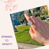 SPINNING ANXIETY RING | FIDGET RINGS | NATURE COLLECTION