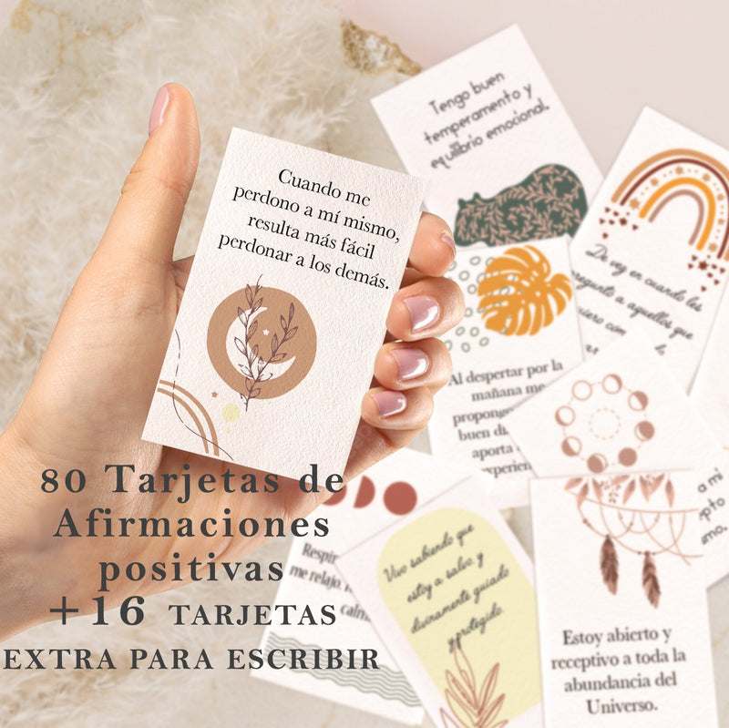 Printable Affirmation cards in Spanish, Affirmation Cards For Manifesting & Law of Attraction , Boho Affirmation Cards, Printable Affirmations, Boho Affirmation Deck, Motivational Cards, Manifestation Cards, Daily Positive  Affirmations , Boho Prints, Digital Download, Spanish cards, Latina power