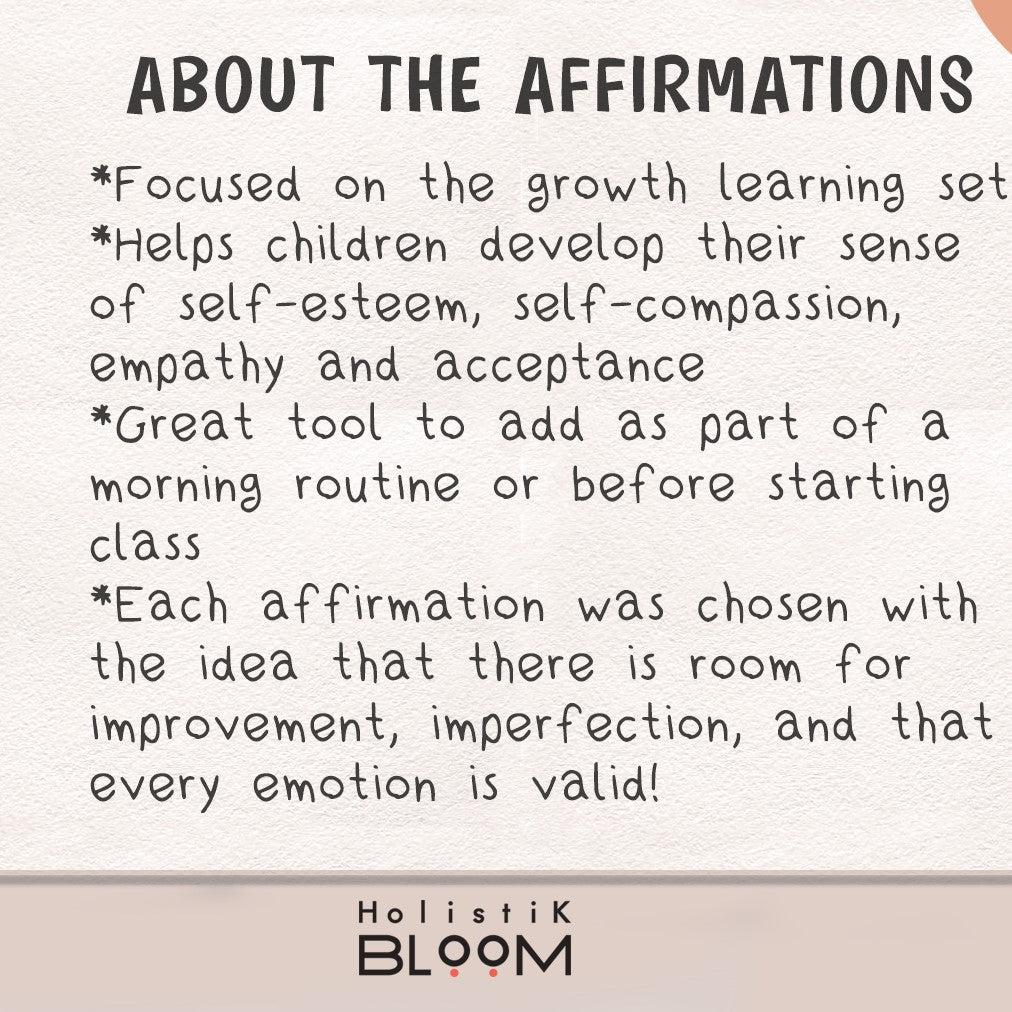 PRINTABLE AFFIRMATION CARDS FOR KIDS SPANISH | BACK TO SCHOOL KIT | AF ...