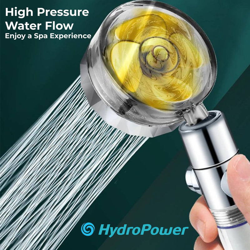 360 HYDROPOWER SHOWER HEAD | THE ULTIMATE SPA SHOWER HEAD