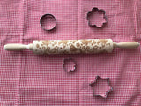 ROLLINGART EMBOSSED ROLLING PIN | LOVELY PATTERNS