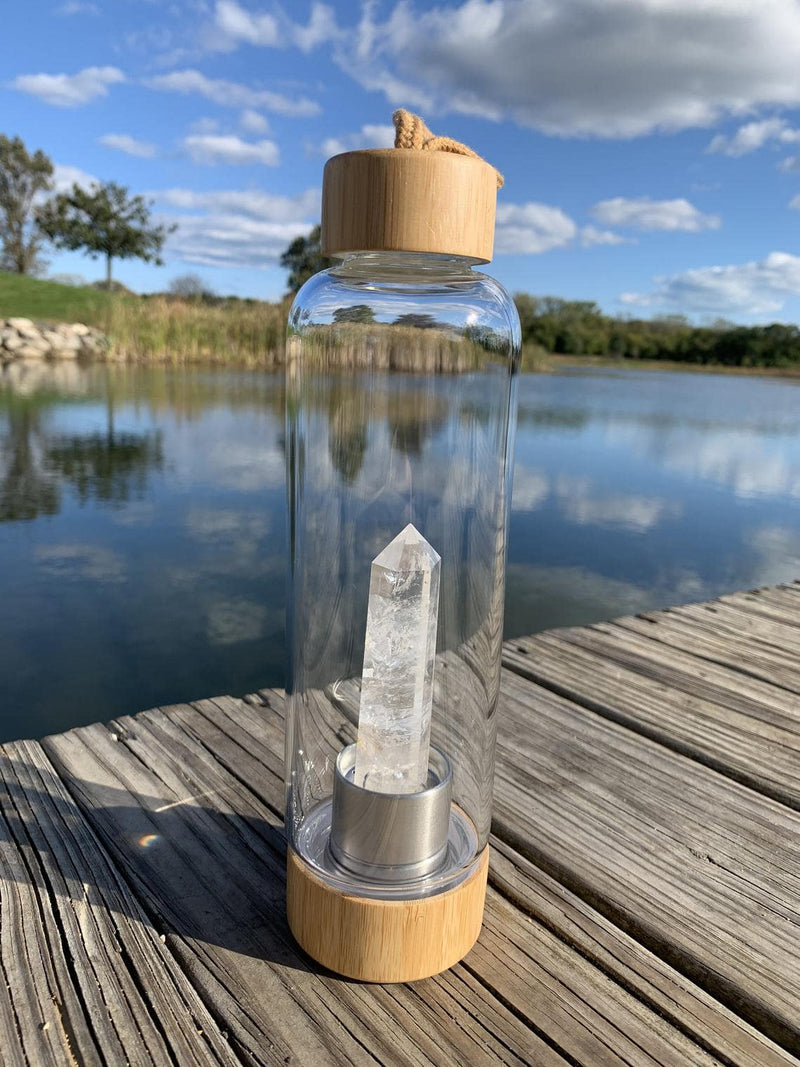 CRYSTAL INFUSED WATER BOTTLE