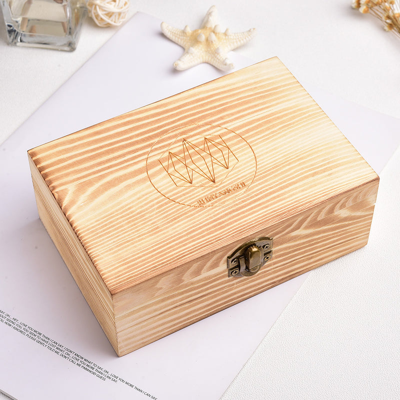 ENERGY CRYSTALS WOODEN BOX